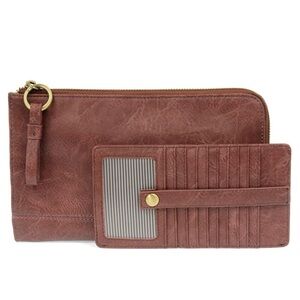 Joy Susan Vegan Leather Convertible Wristlet and Wallet
